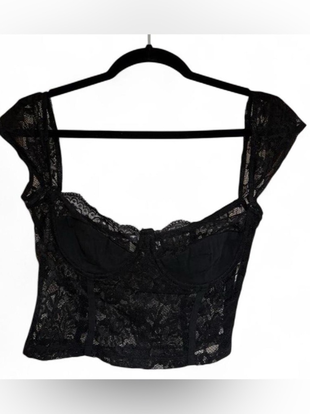 Princess Polly Lace Crop Top